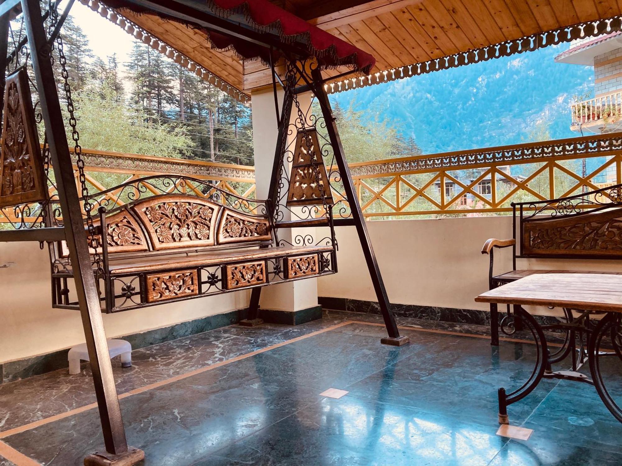 Woods Villa Cottage, Manali Extérieur photo