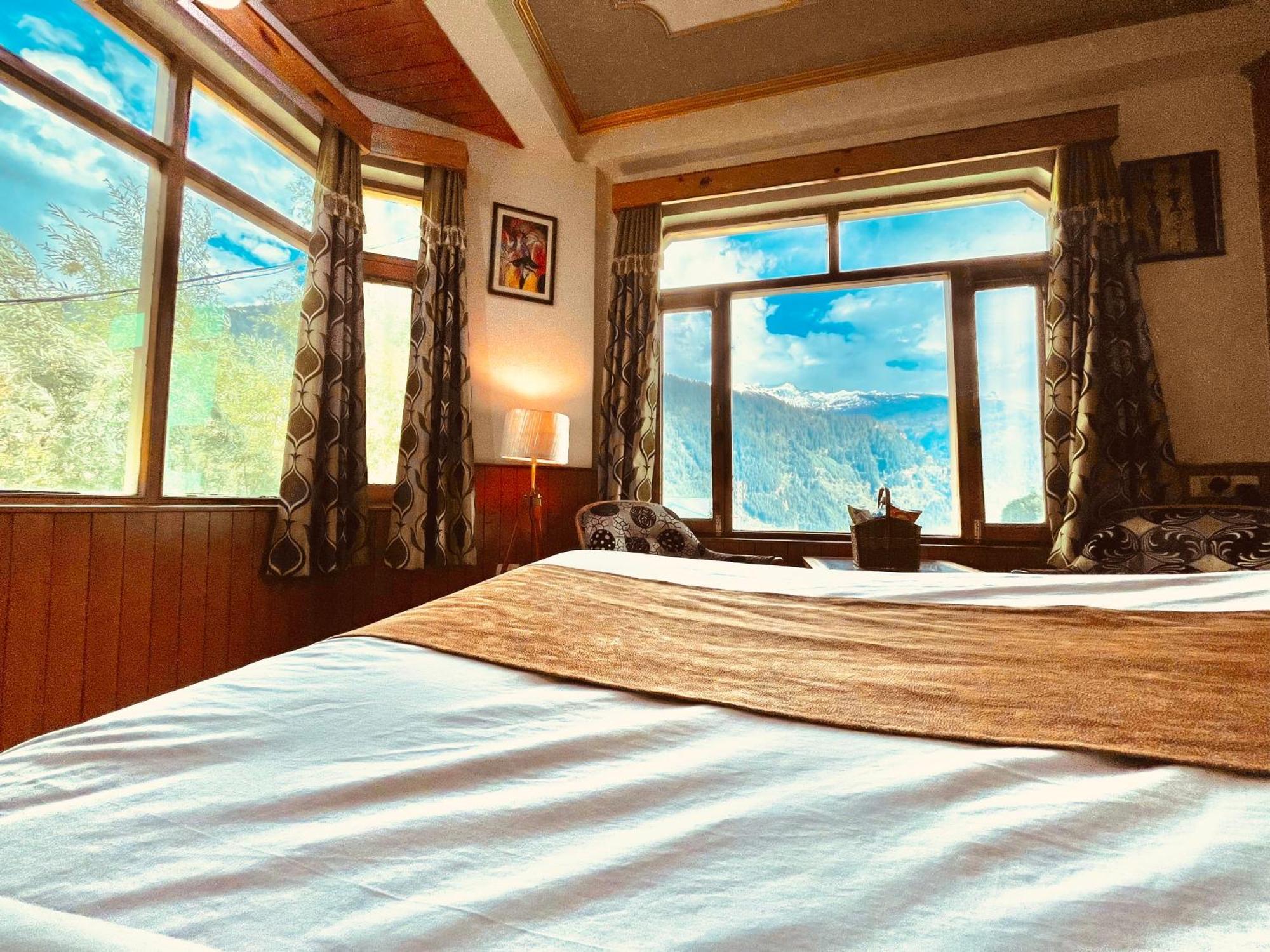 Woods Villa Cottage, Manali Extérieur photo