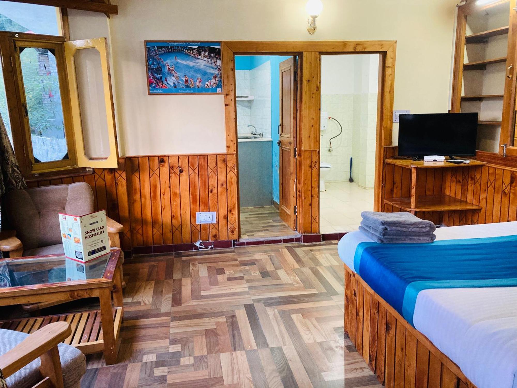 Woods Villa Cottage, Manali Extérieur photo