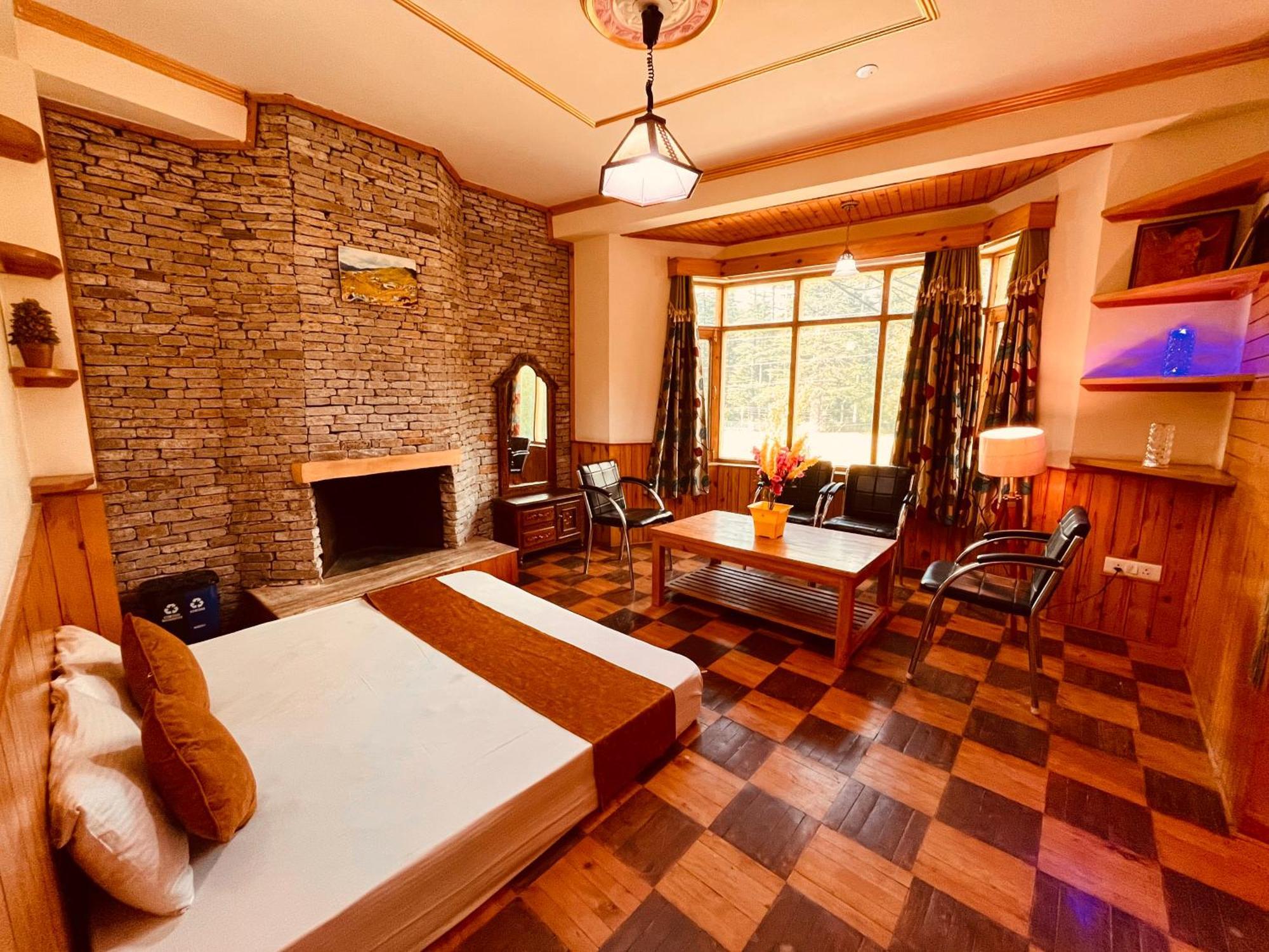 Woods Villa Cottage, Manali Extérieur photo