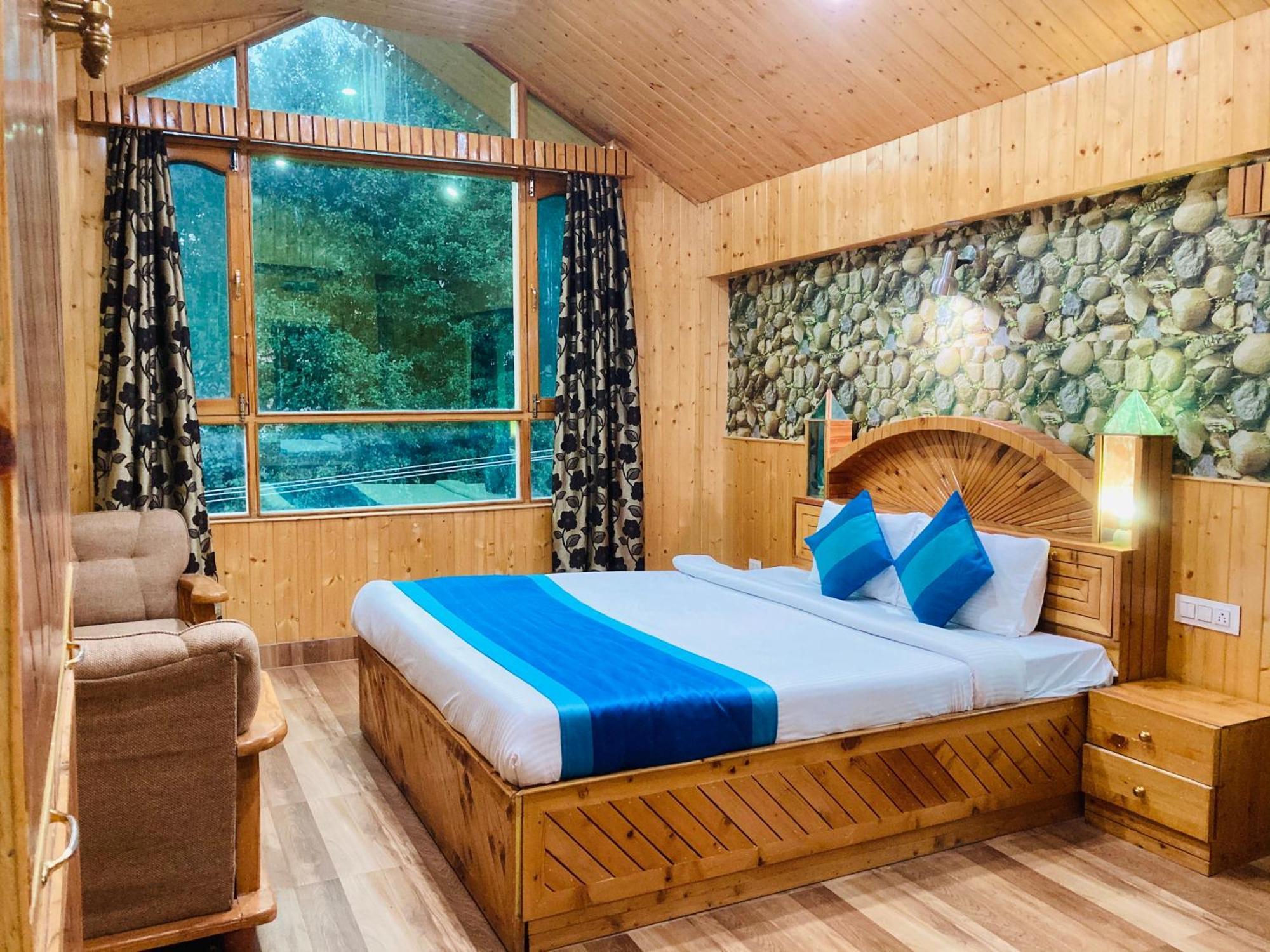 Woods Villa Cottage, Manali Extérieur photo
