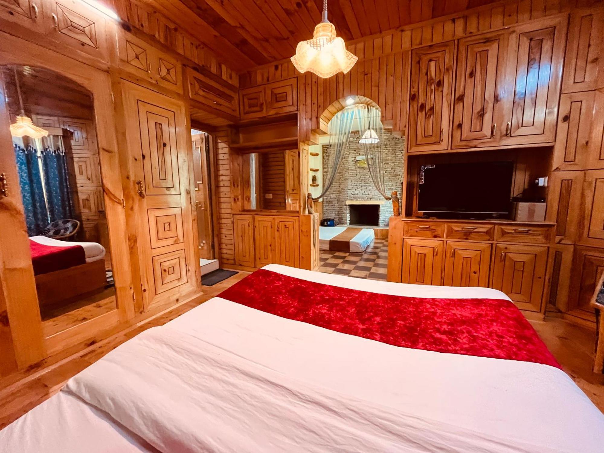 Woods Villa Cottage, Manali Extérieur photo