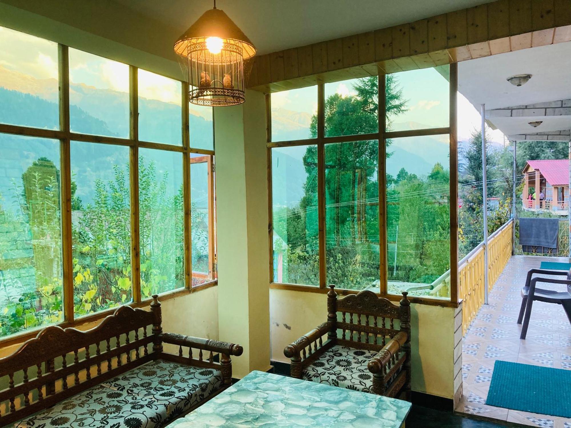 Woods Villa Cottage, Manali Extérieur photo