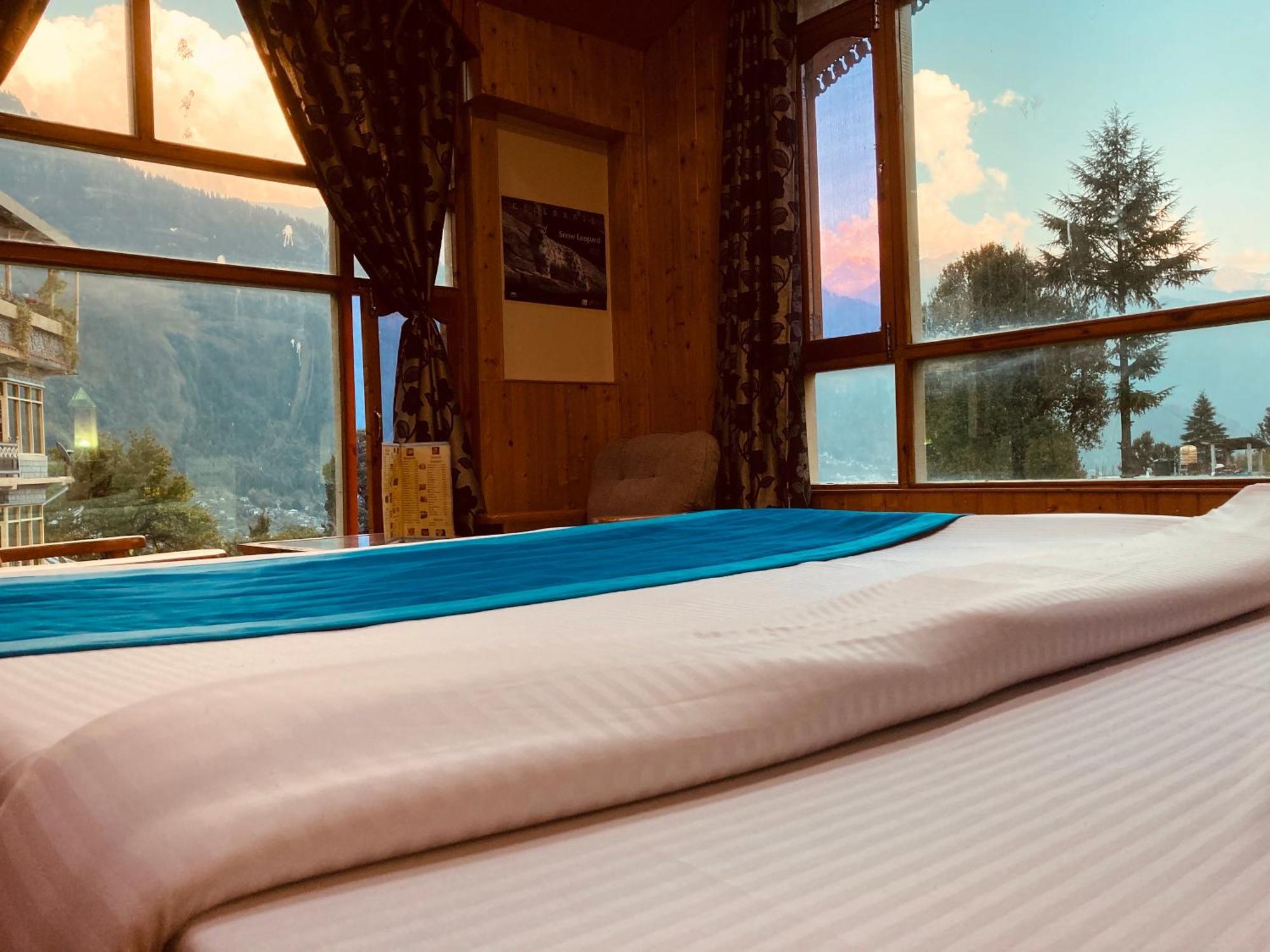 Woods Villa Cottage, Manali Extérieur photo